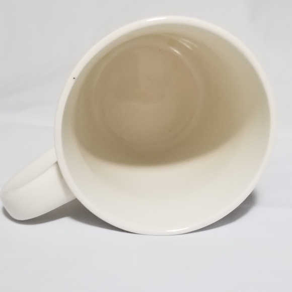 African Fang Prosperity Mask on a Royal Norfolk Classic White Tapered Mug 14 oz. - Picture 4 of 5